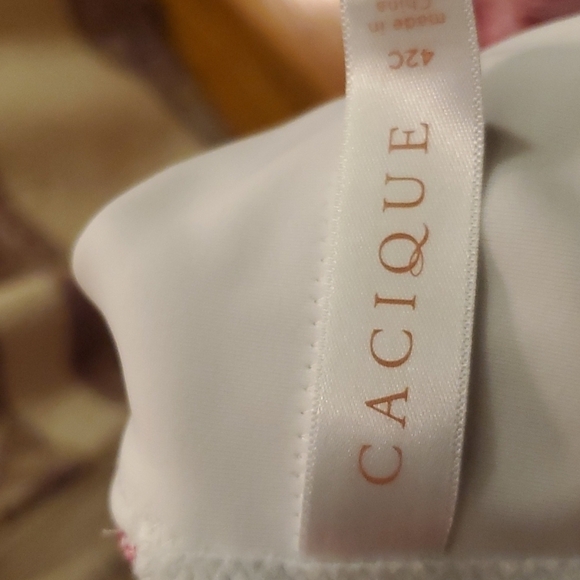 Cacique Lightly Lined Full Coverage Bra 42C - Picture 5 of 6